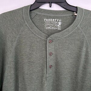 FAHERTY Cloud Long Sleeve Henley